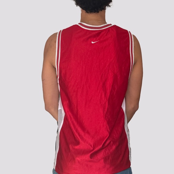 Nike Vintage Red NBA Basketball Jersey - Men’s XL - Picture 3 of 6